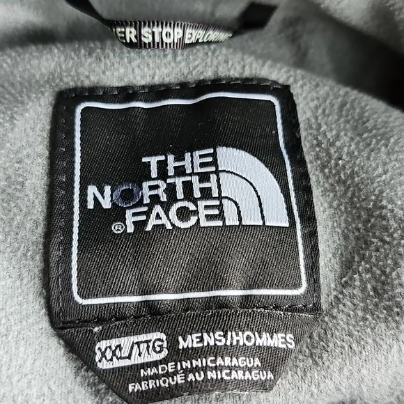 The North Face Apex Bionic Soft Shell Jacket Gray Sz XXL Mens - Picture 7 of 8
